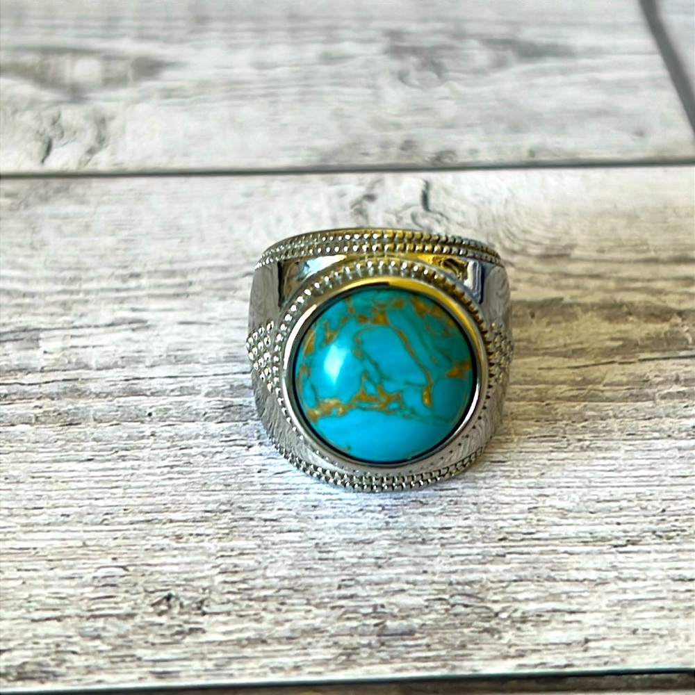 Turquoise Silver Ring